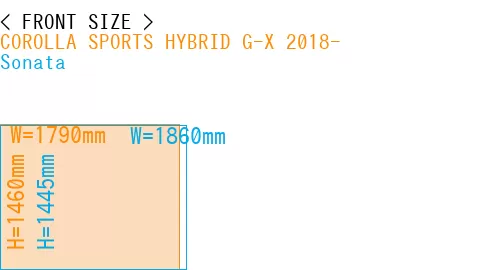 #COROLLA SPORTS HYBRID G-X 2018- + Sonata